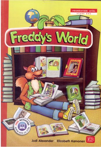 פרדי וורלד(אדום צהוב) -ספר   FREDDY'S WORLD-BOOK