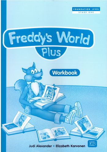 פרדי וורלד פלוס(כחול)-חוברת עבודה  FREDDY'S WORLD PLUS