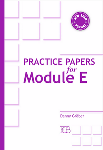 פרקטיס פיפרס פור מודול PRACTICE PAPERS FOR MODULE  E 