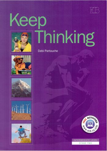 קיפ סינקינג - ספר(סגול)/ דבי פרטוש  KEEP THINKING -BOOK