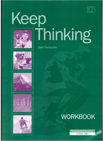 קיפ סינקינג - חוברת(ירוק)/ דבי פרטוש  KEEP THINKING -WORKBOOK