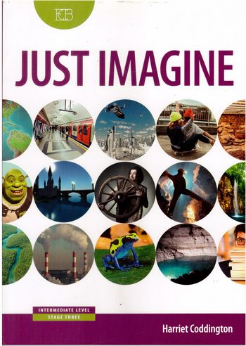 ג'אסט אימג'ן - ספר JUST IMAGINE  - BOOK