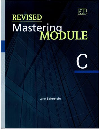 ריויזד מאסטרינג מודול REVISED MASTERING MODULE  C 