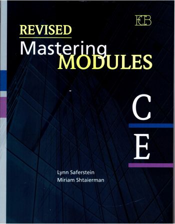 ריויזד מאסטרינג מודול REVISED MASTERING MODULE  C-E 