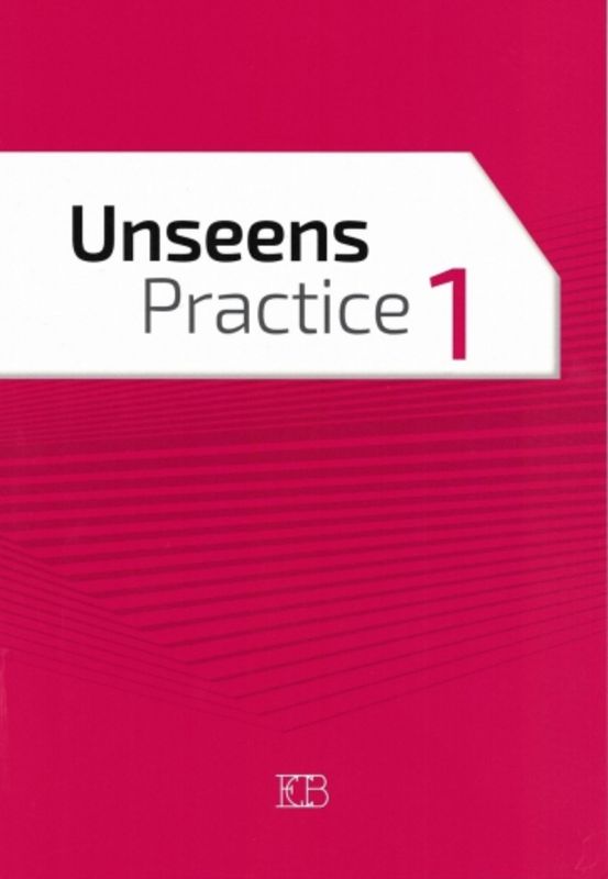 אנסין פרקטיס 1 UNSEENS PRACTICE (אדום)