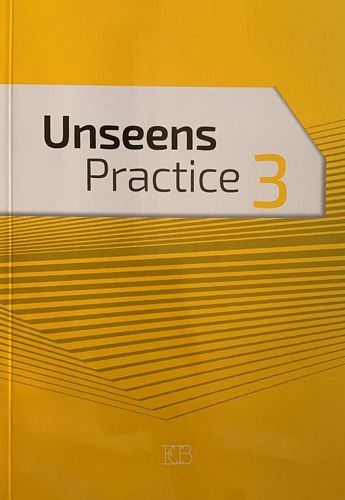 אנסין פרקטיס 3 UNSEENS PRACTICE (צהוב)