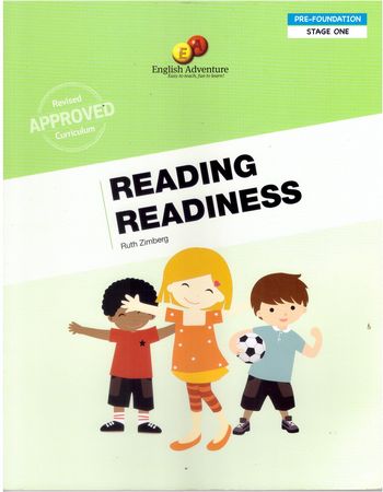 מאי פירסט אינגליש אדוונצ'ר רידינג רדינס  MY FIRST ENGLISH ADVENTURE - READING READINESS 