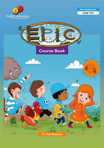 אינגליש אדוונצ'ר אפיק - ספר (עם כתיבה)  EPIC ENGLISH ADVENTURE - COURSE BOOK