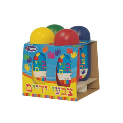 צבעי ידיים לילדים 150 גרם - 4 יחידות